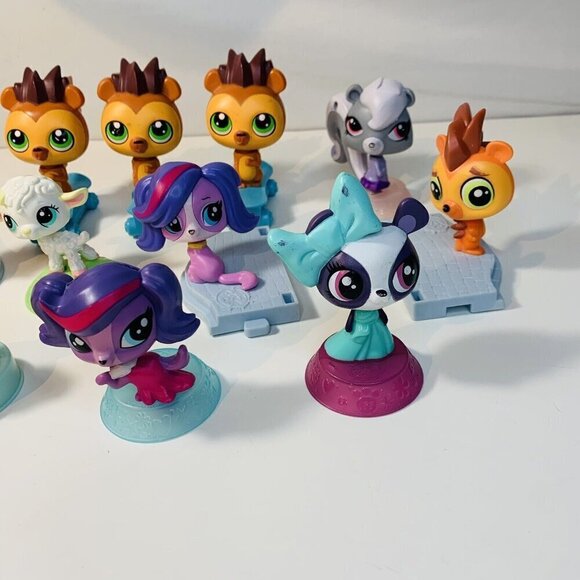 Littlest Pet Shop Lot (11) Hasbros McDonald’s LPS Toys Happy Meals - Picture 1 of 6